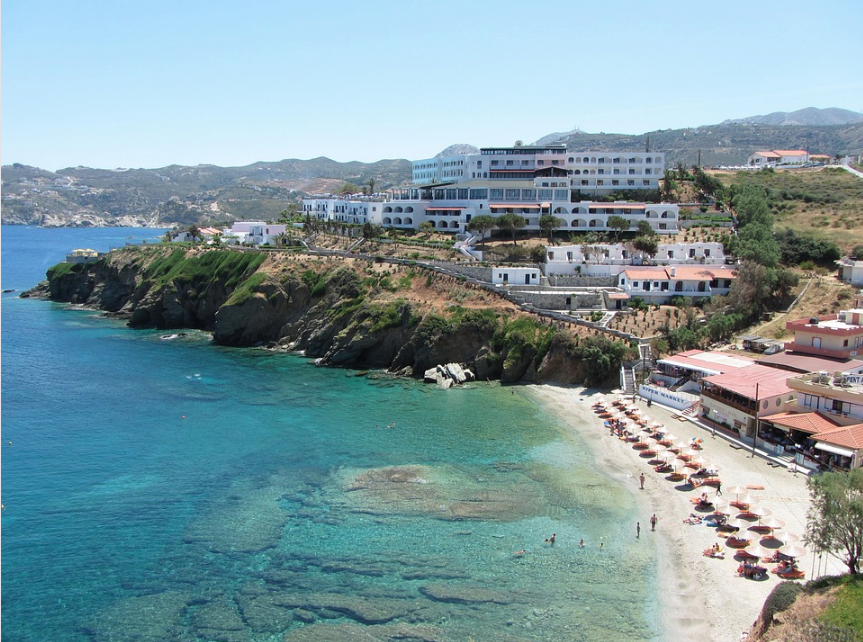 Kreta hotel og strand